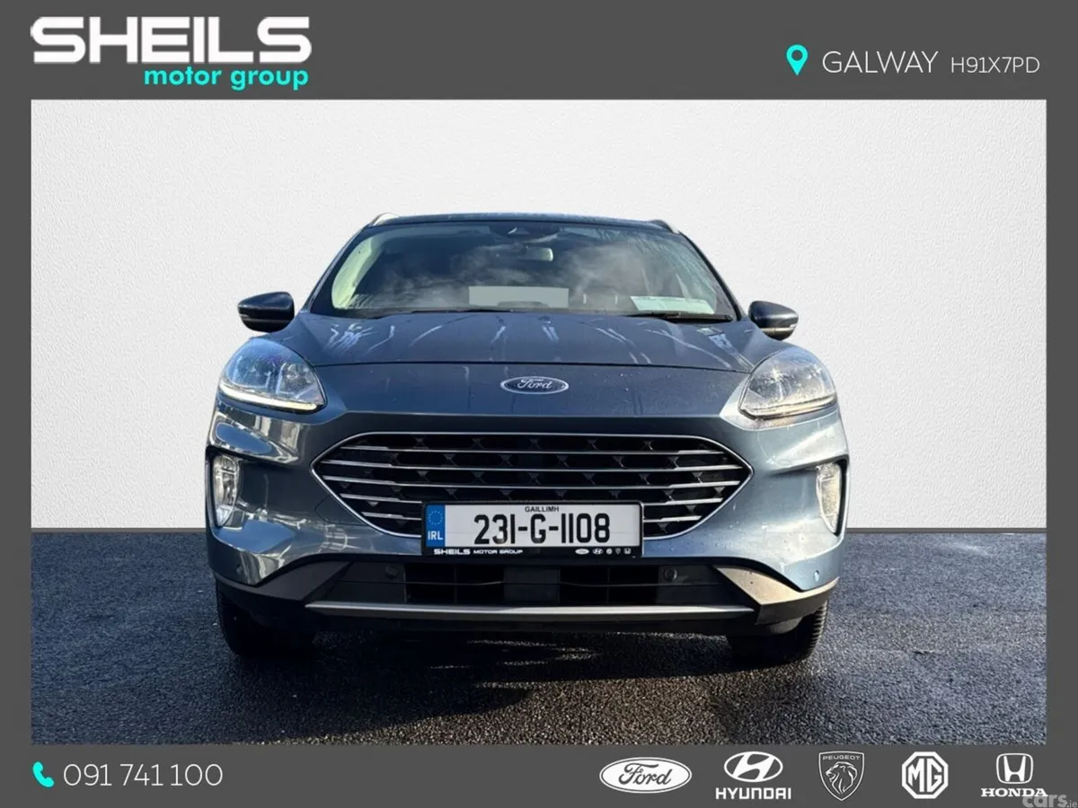 Ford Kuga SUV, Petrol Plug-in Hybrid, 2023, Blue