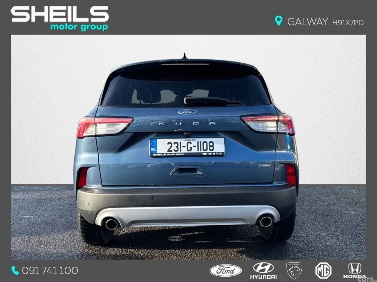 Ford Kuga SUV, Petrol Plug-in Hybrid, 2023, Blue