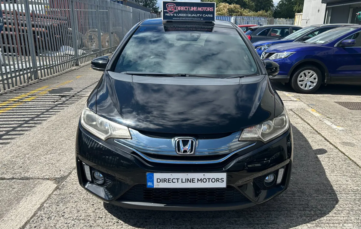 Honda Fit Hatchback, Petrol Hybrid, 2015, Black