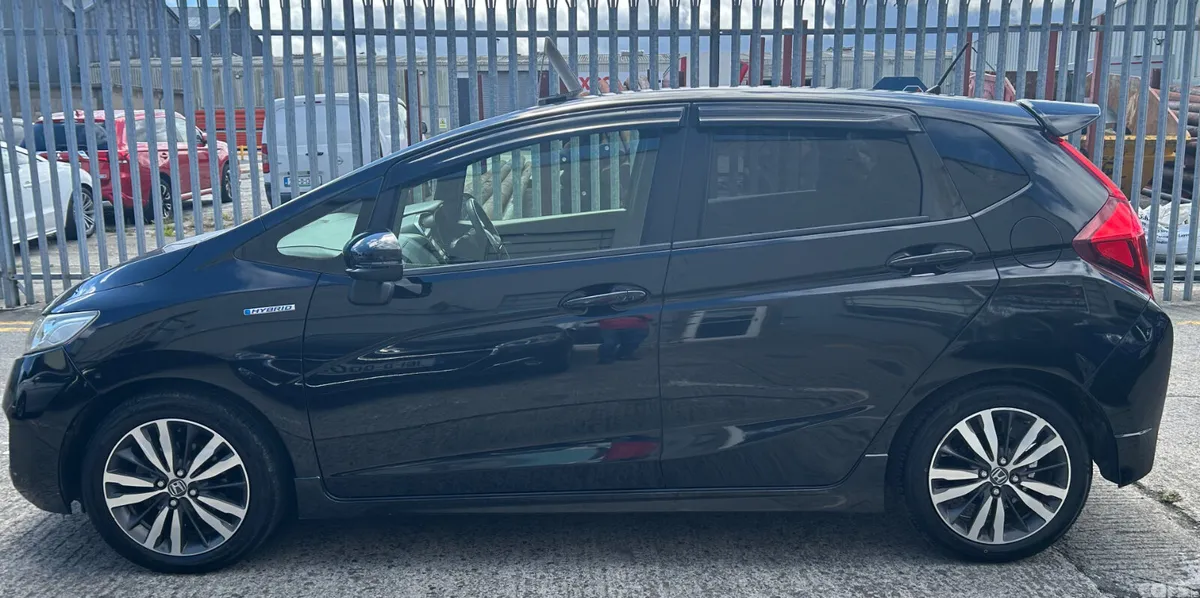 Honda Fit Hatchback, Petrol Hybrid, 2015, Black