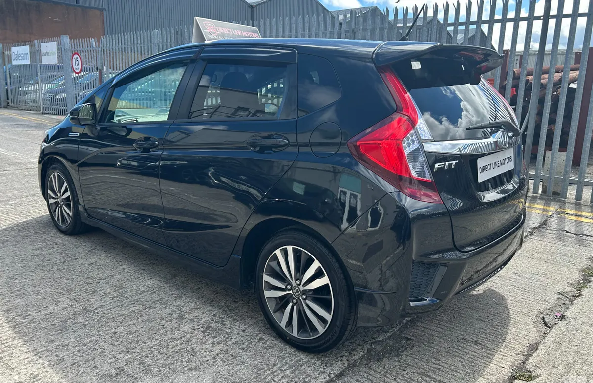 Honda Fit Hatchback, Petrol Hybrid, 2015, Black