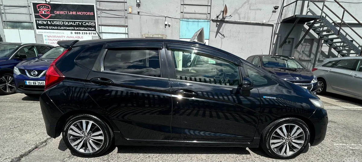 Honda Fit Hatchback, Petrol Hybrid, 2015, Black