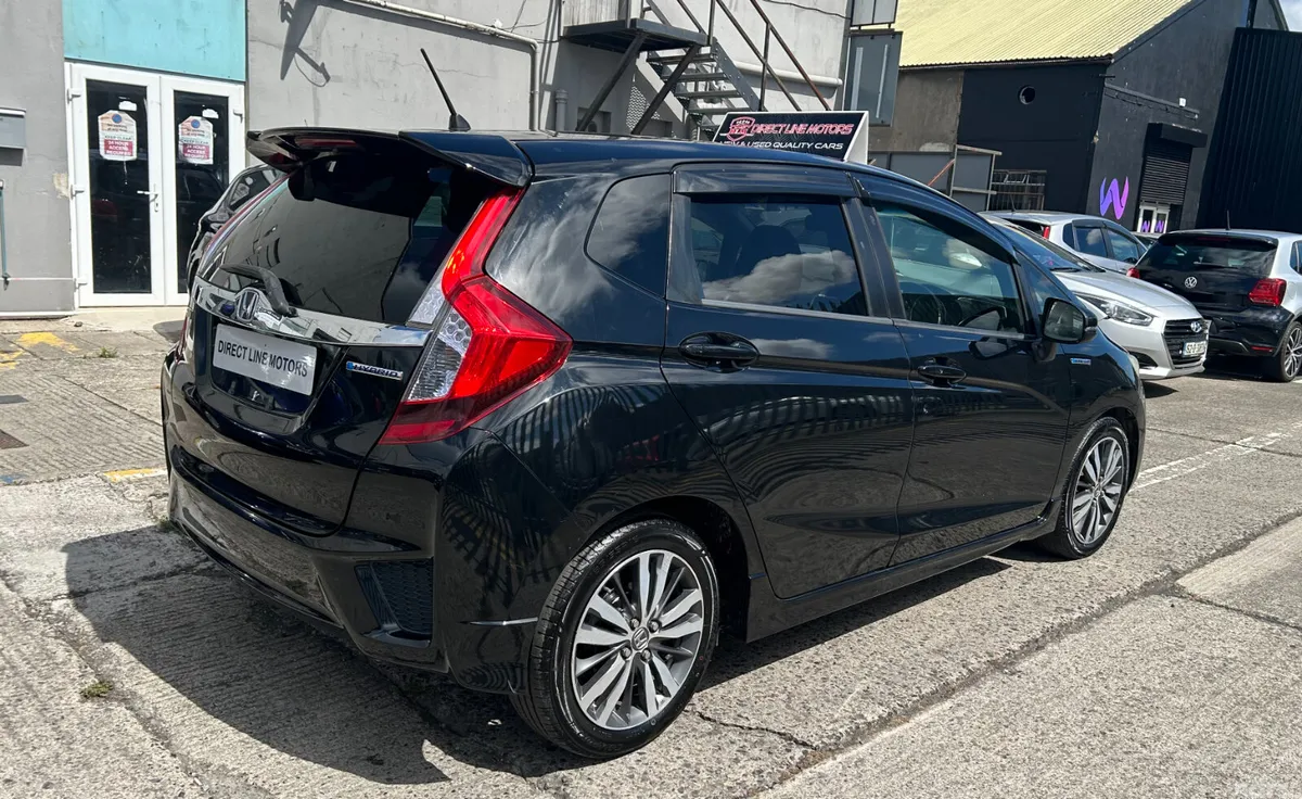 Honda Fit Hatchback, Petrol Hybrid, 2015, Black