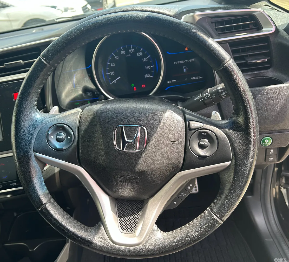 Honda Fit Hatchback, Petrol Hybrid, 2015, Black