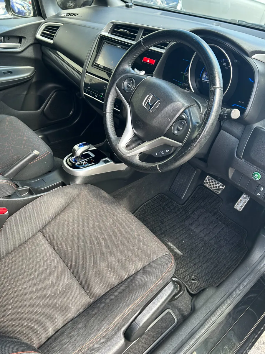 Honda Fit Hatchback, Petrol Hybrid, 2015, Black