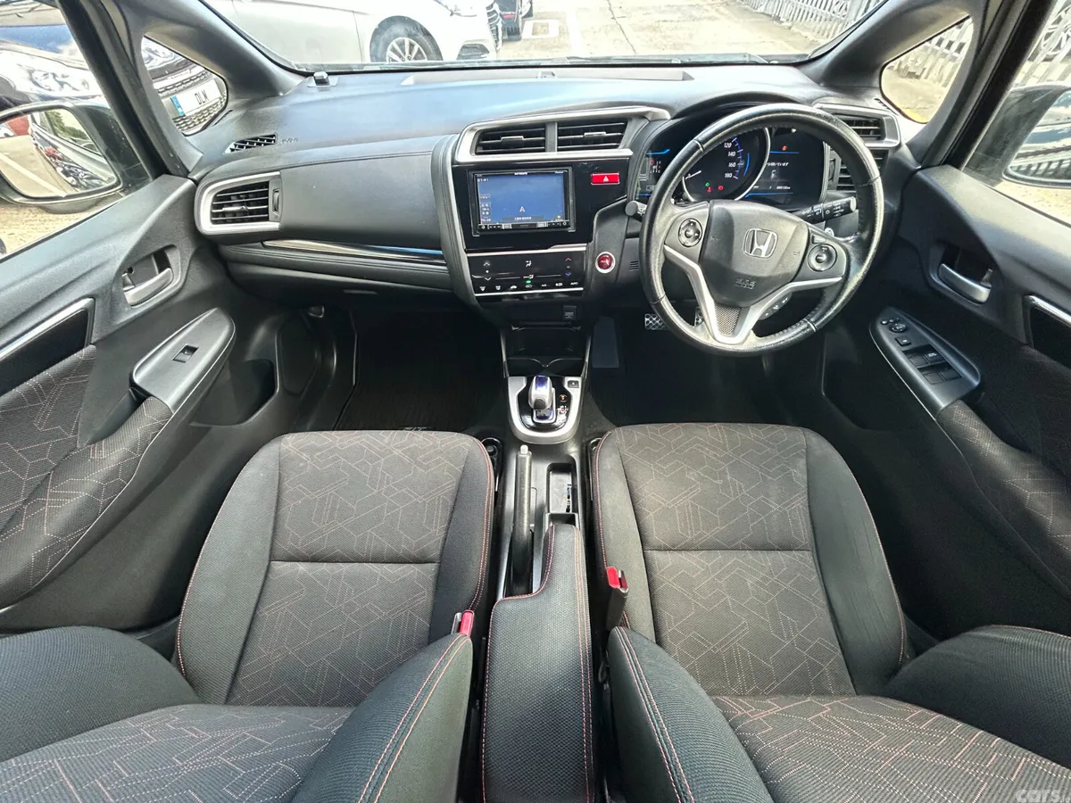 Honda Fit Hatchback, Petrol Hybrid, 2015, Black
