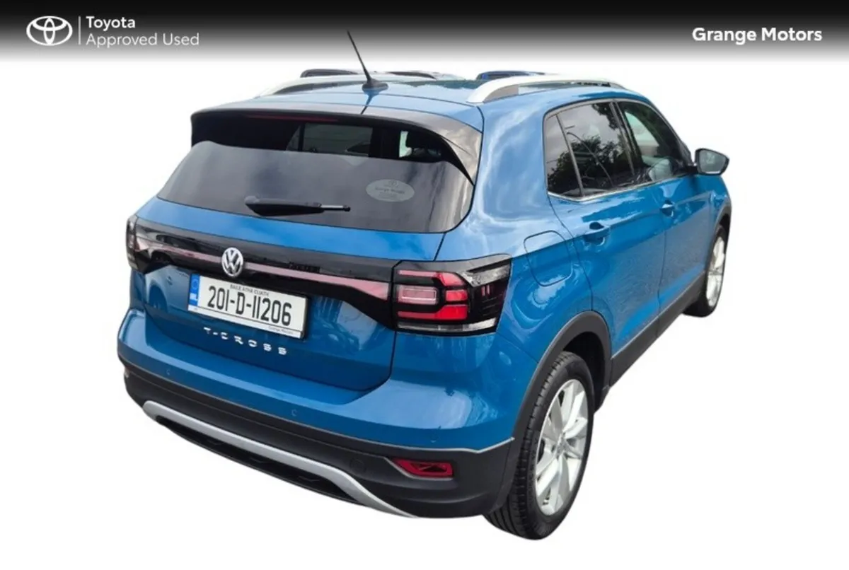 Volkswagen T-Cross Estate, Petrol, 2020, Blue