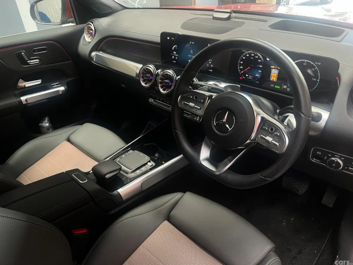 Mercedes-Benz EQB SUV, Electric, 2024, Red