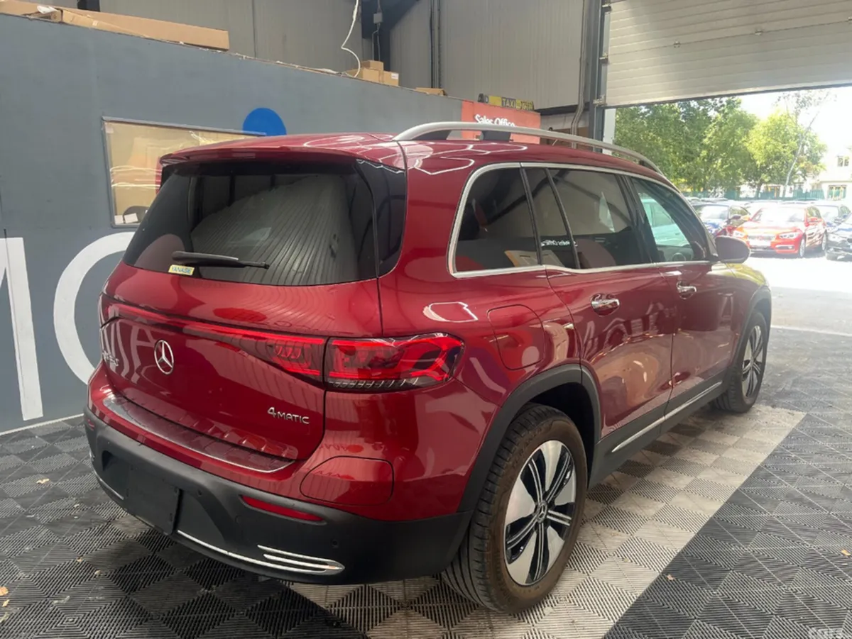 Mercedes-Benz EQB SUV, Electric, 2024, Red