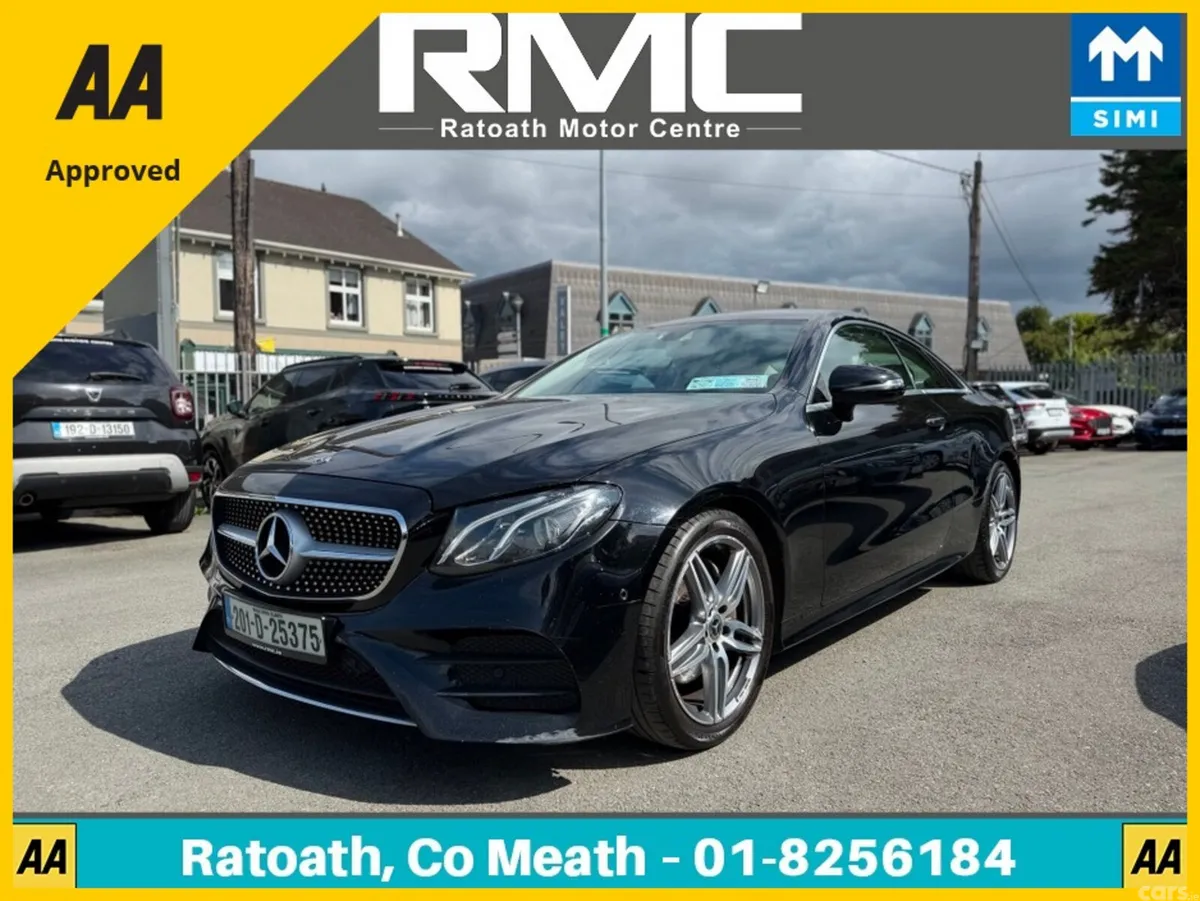 Mercedes-Benz E-Class Coupe, Diesel, 2020, Black