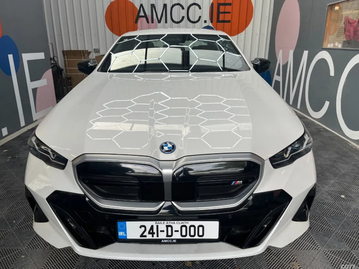 BMW i5 SUV, Electric, 2024, White