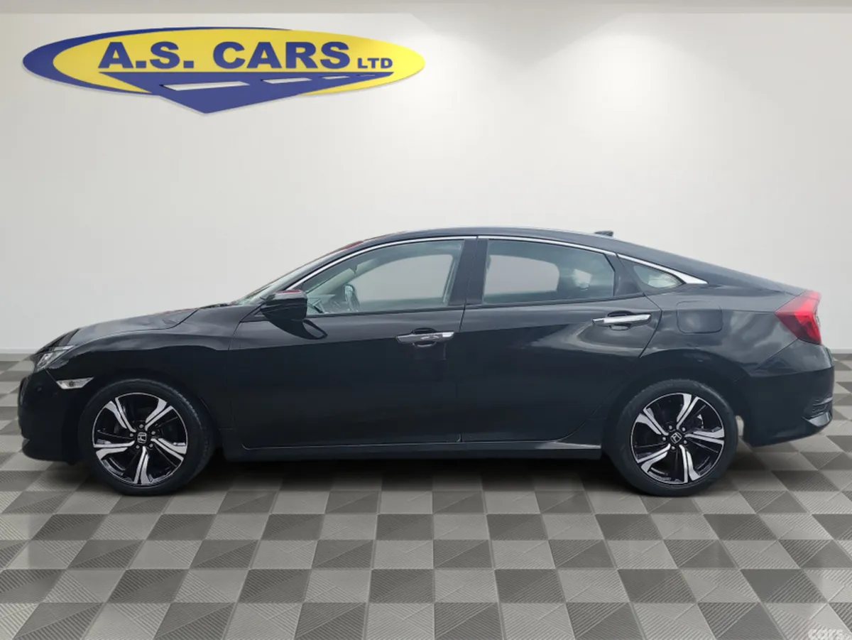 Honda Civic Saloon, Petrol, 2019, Black