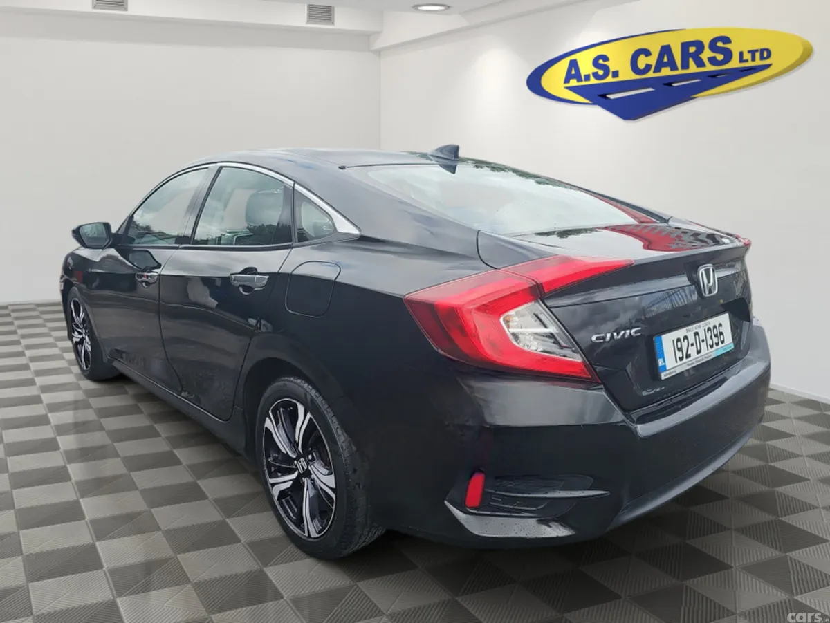 Honda Civic Saloon, Petrol, 2019, Black
