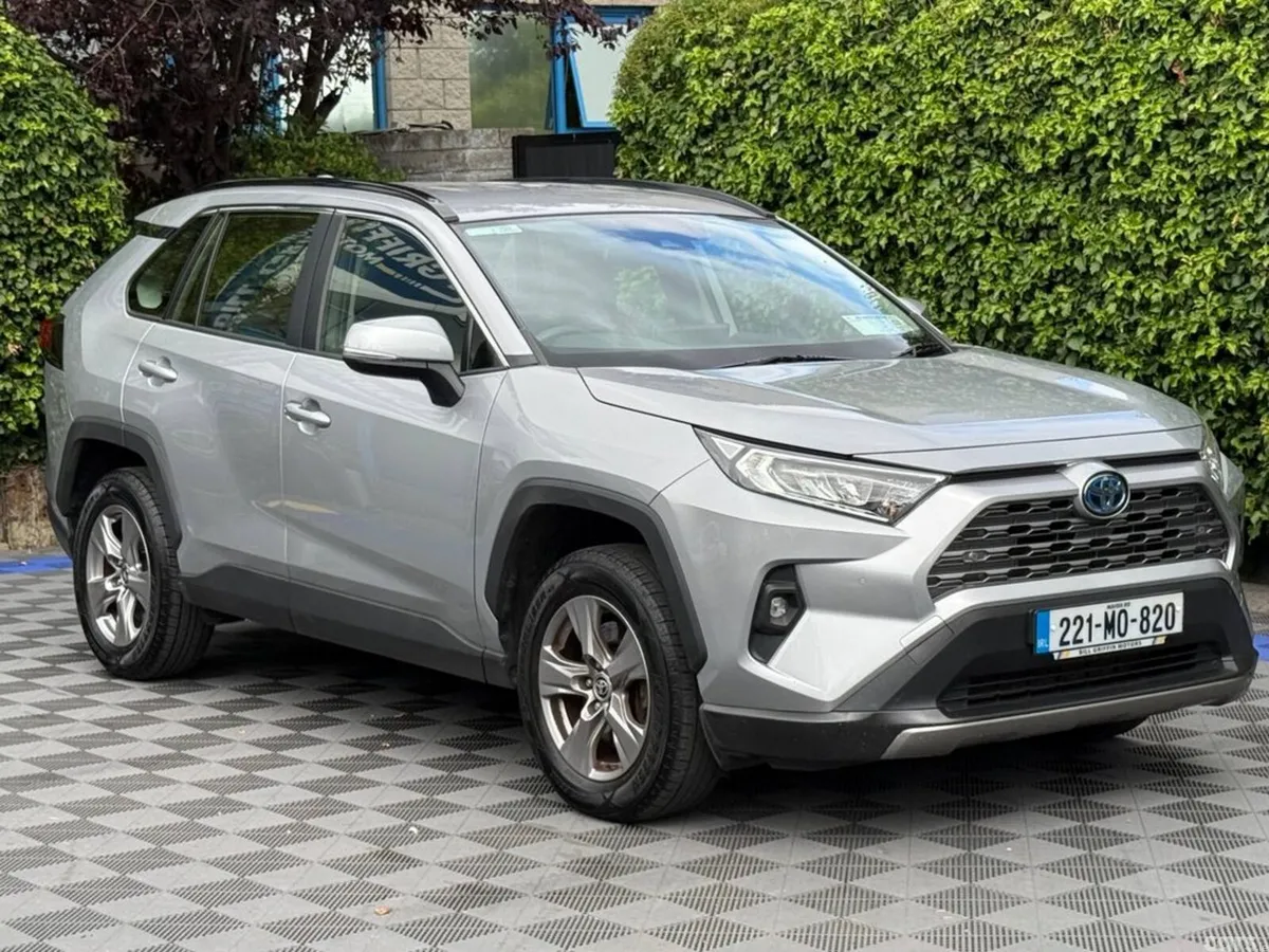 Toyota RAV4 SUV, Petrol Hybrid, 2022, Grey