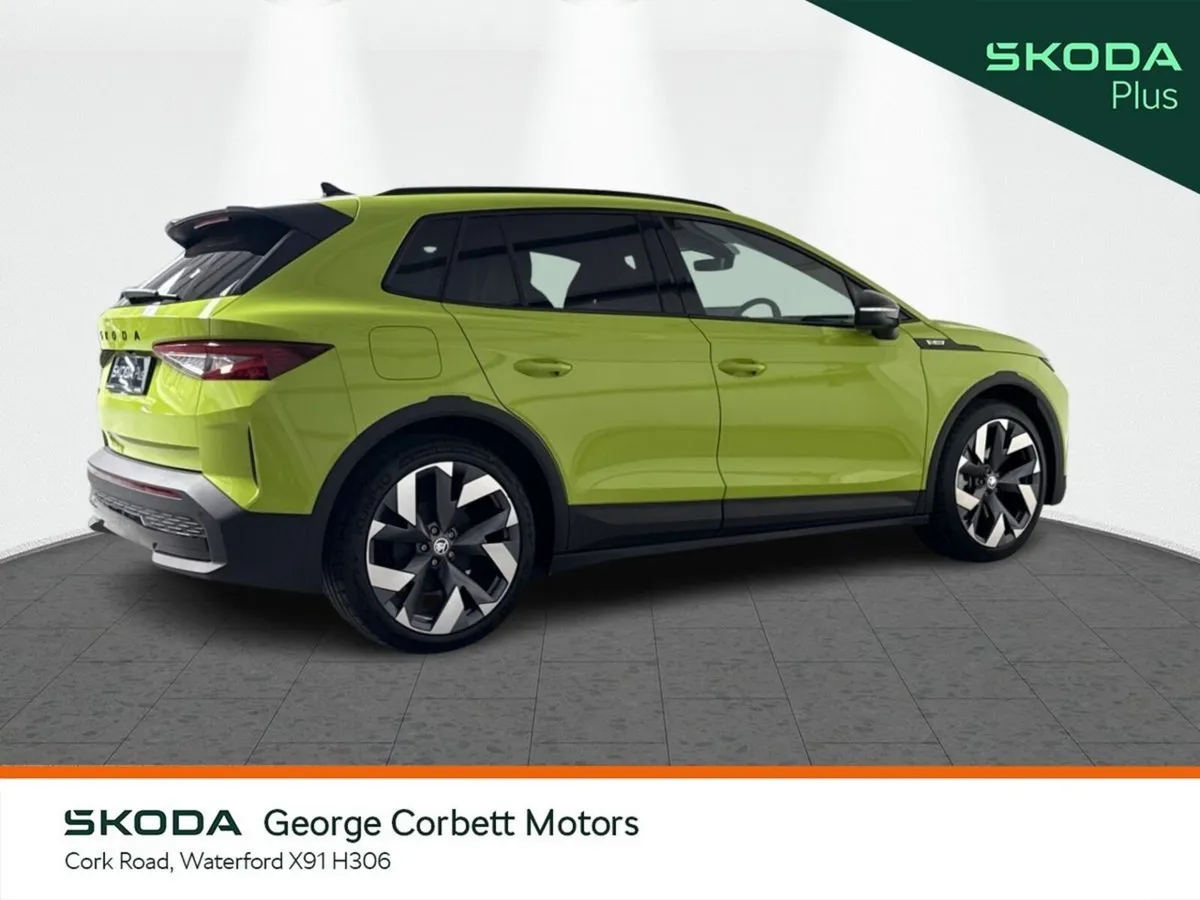 Skoda Elroq SUV, Electric, 2025, Green
