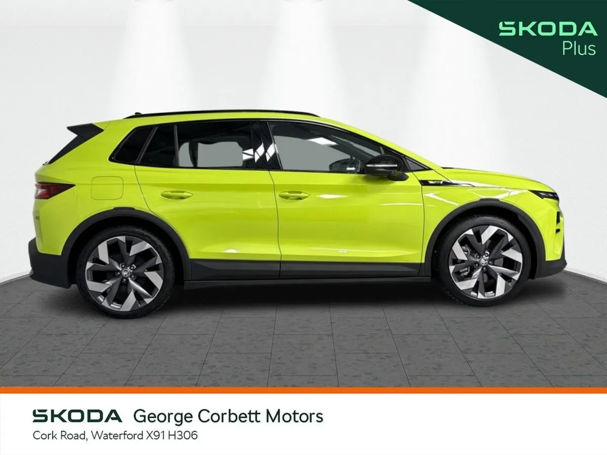 Skoda Elroq SUV, Electric, 2025, Green
