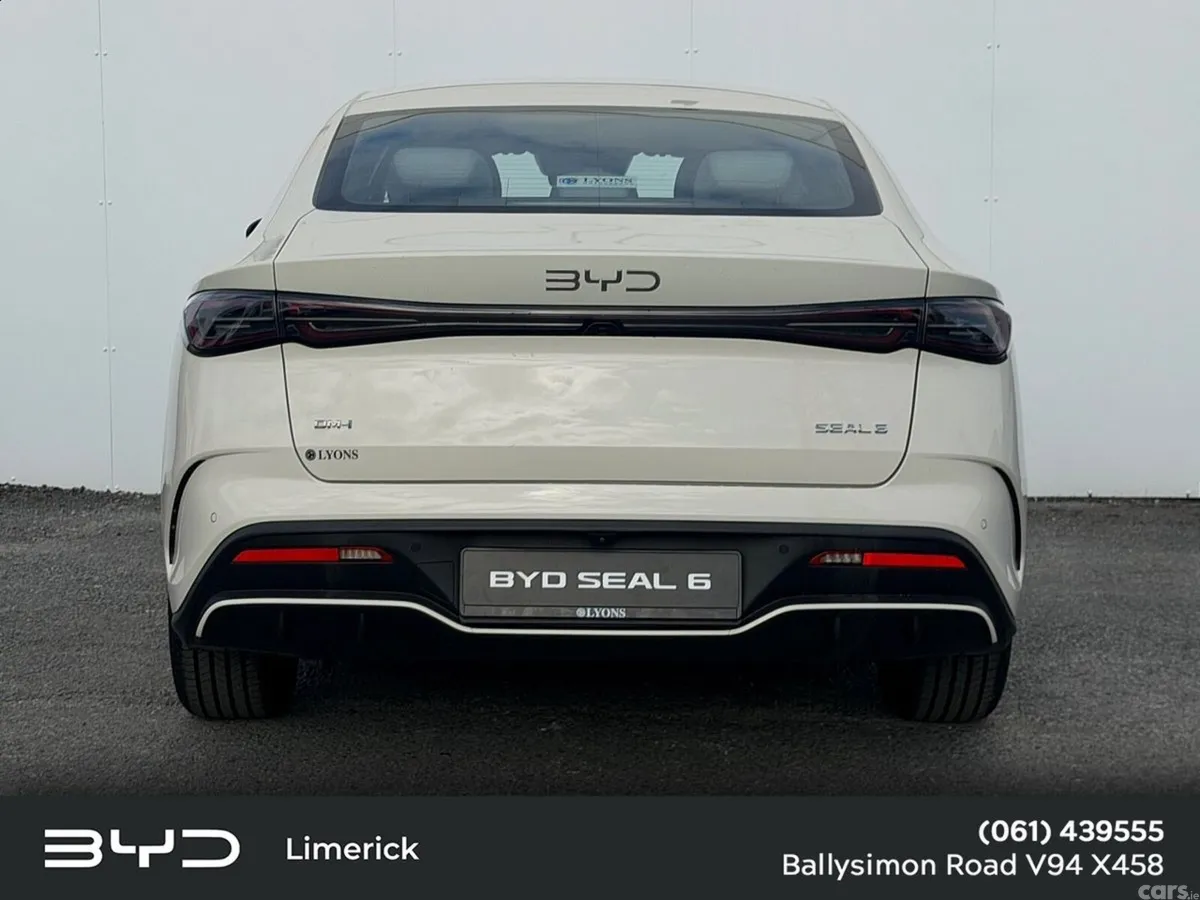 BYD Seal 6 Saloon, Petrol Plug-in Hybrid, 2026, White