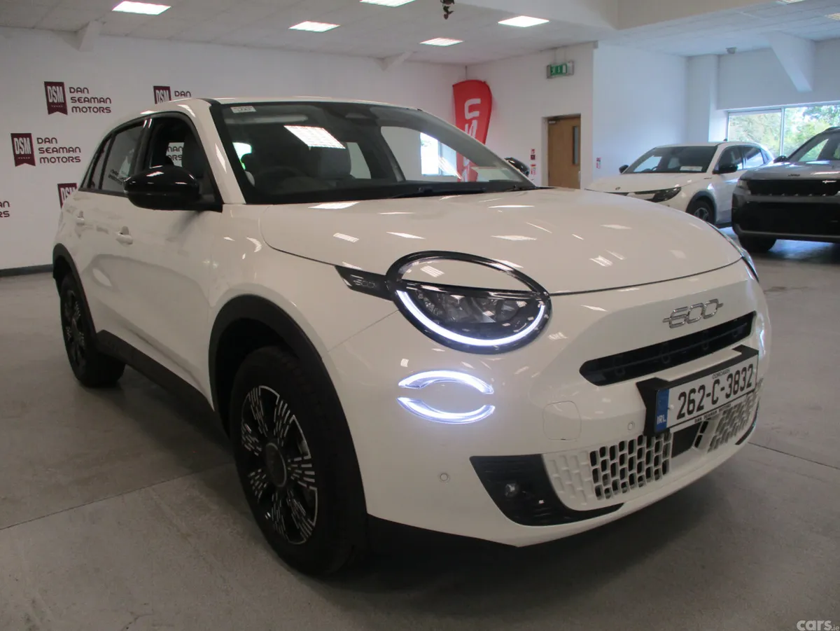 Fiat 600 Hatchback, Petrol Hybrid, 2026, White