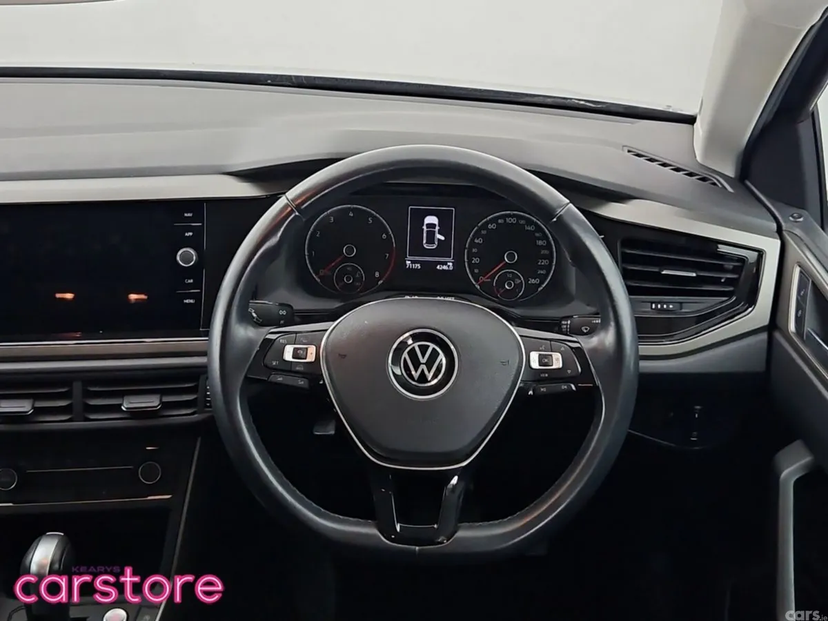 Volkswagen Polo Hatchback, Petrol, 2021, Blue