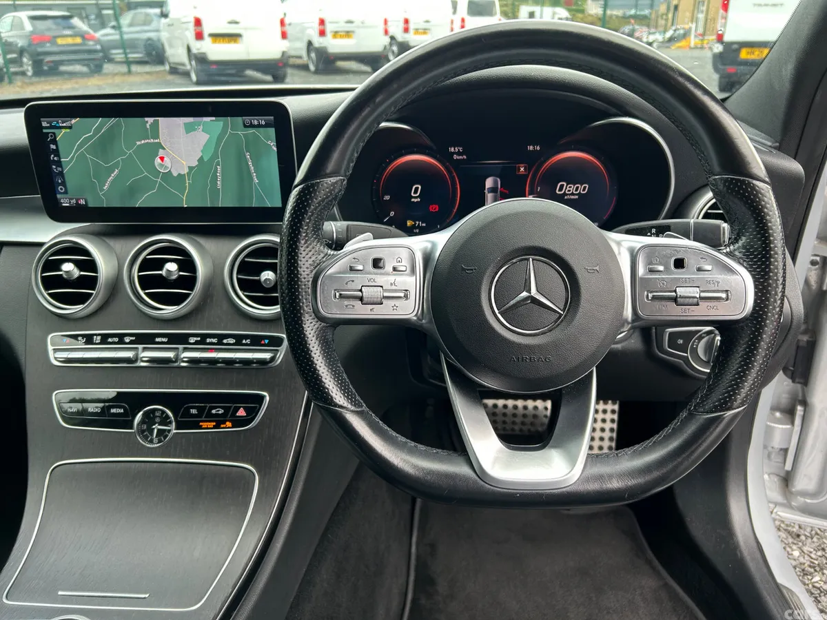 Mercedes-Benz C-Class Saloon, Diesel, 2021, Silver