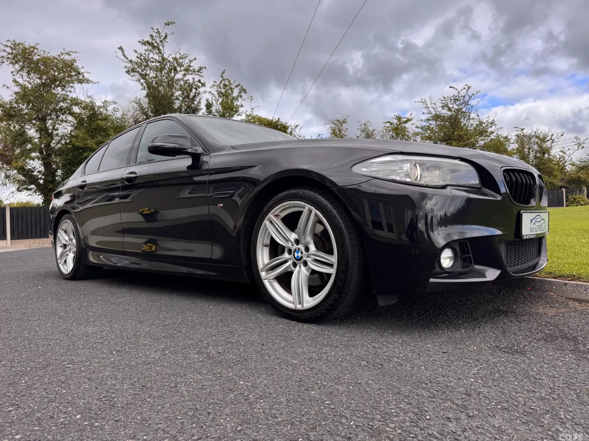 BMW 5-Series Saloon, Diesel, 2016, Black