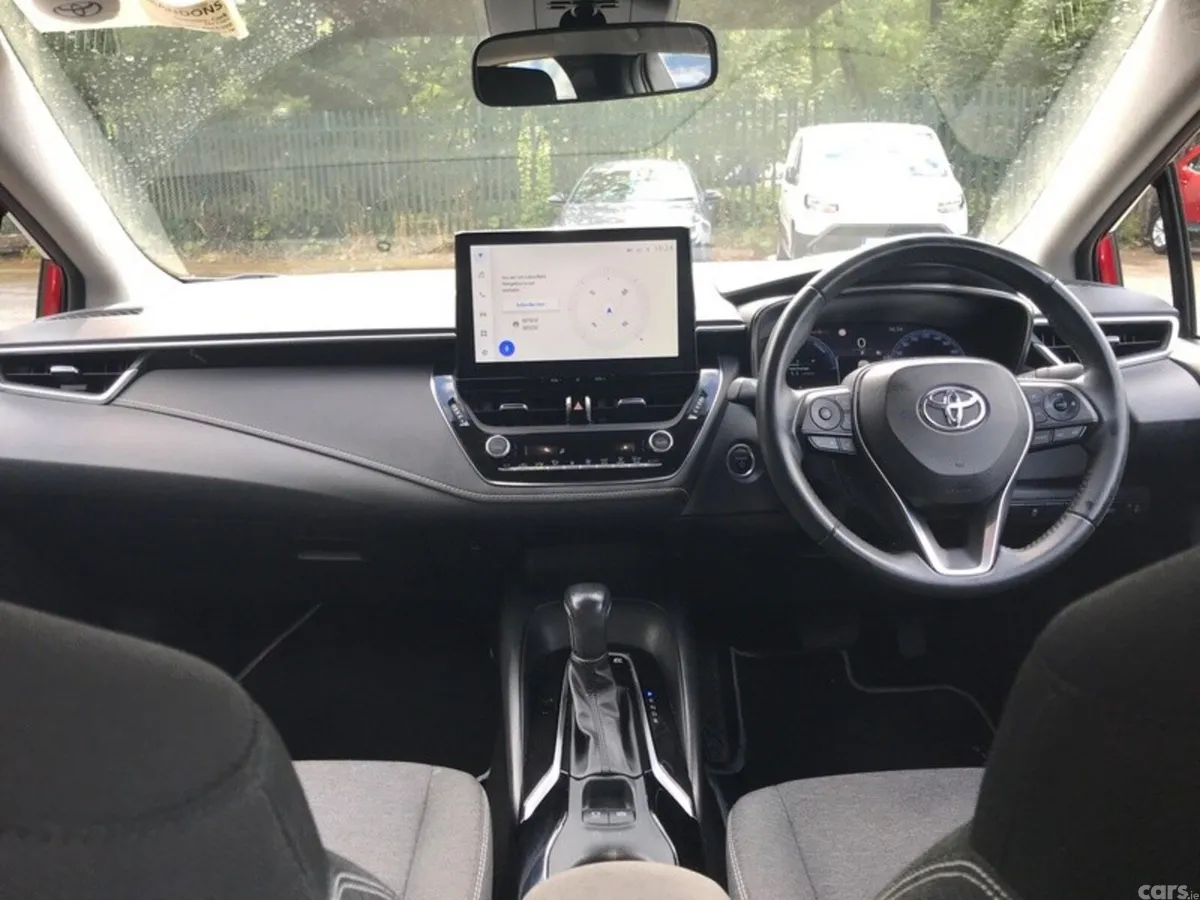 Toyota Corolla Saloon, Petrol Hybrid, 2023, Red