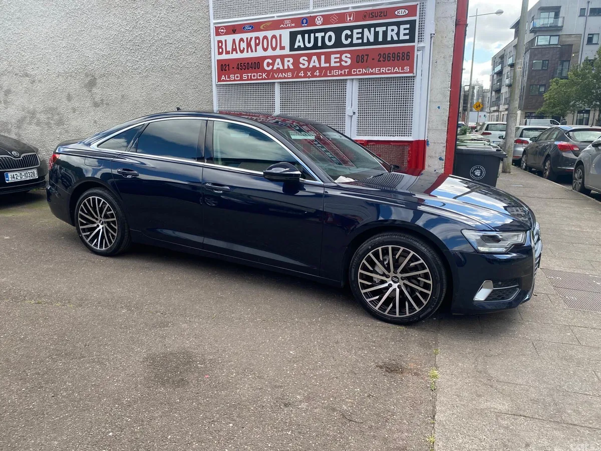 Audi A6 Saloon, Diesel, 2019, Blue