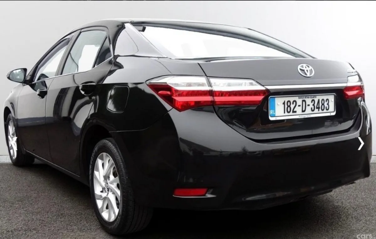 Toyota Corolla Saloon, Diesel, 2018, Black