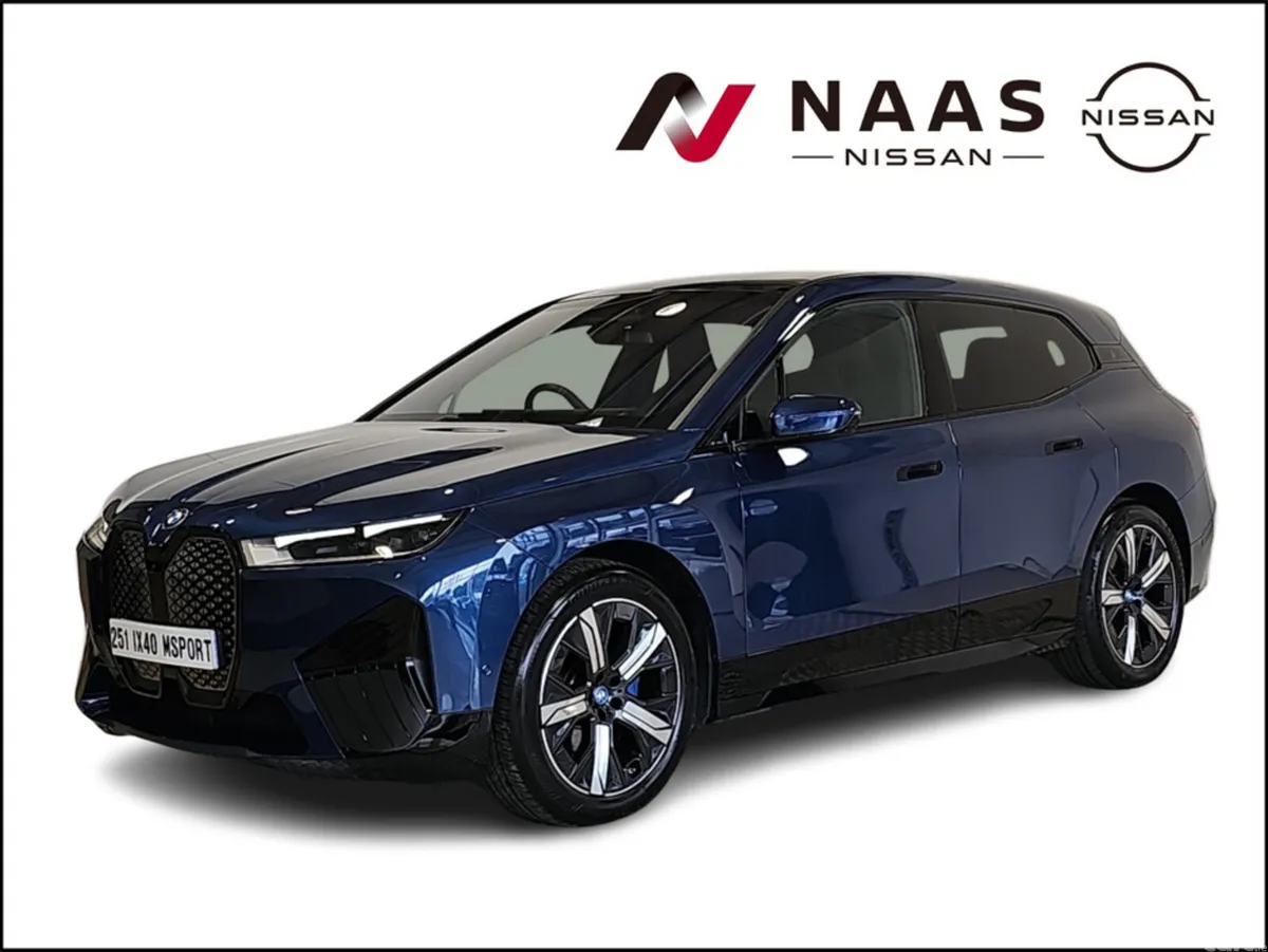 BMW iX Estate, Electric, 2025, Blue