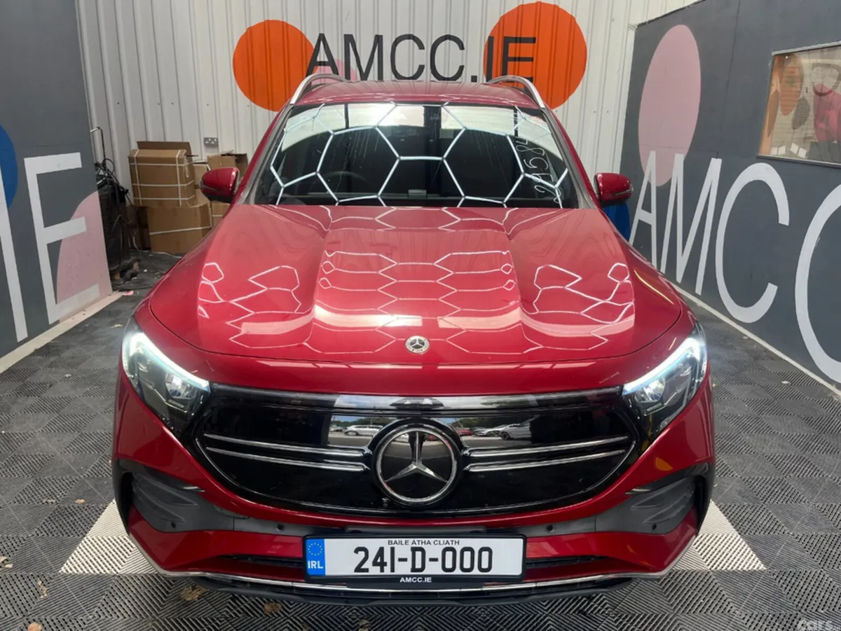 Mercedes-Benz EQB SUV, Electric, 2024, Red