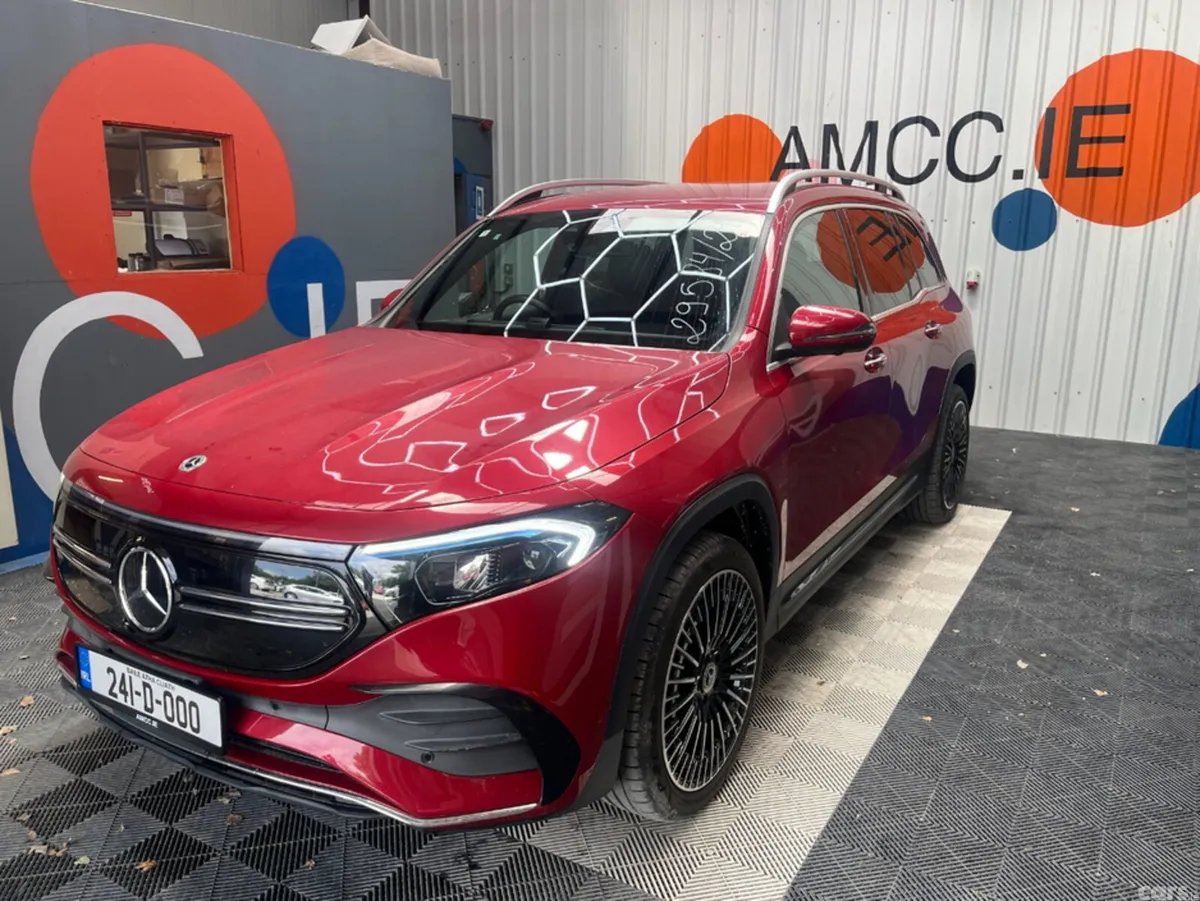 Mercedes-Benz EQB SUV, Electric, 2024, Red