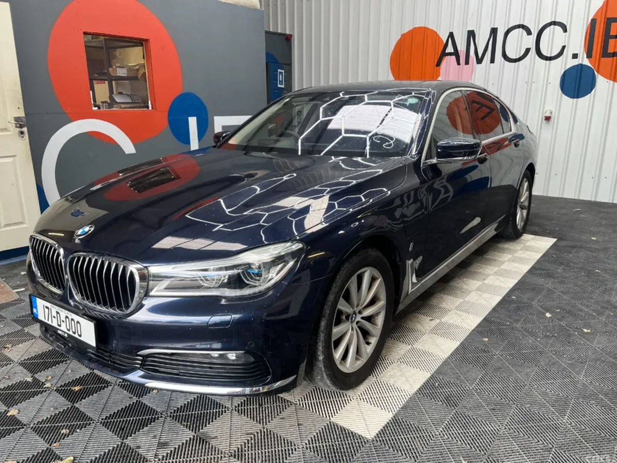 BMW 7-Series Saloon, Petrol, 2017, Blue