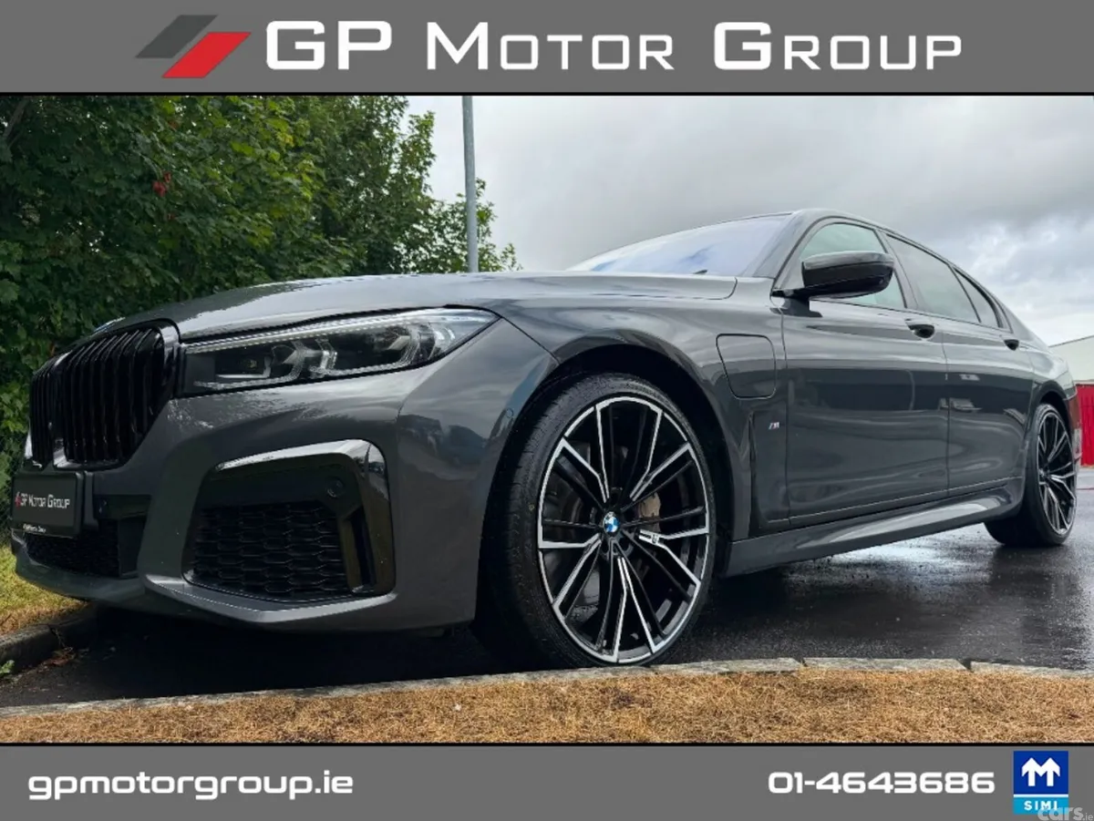 BMW 7-Series Saloon, Petrol Plug-in Hybrid, 2019, Grey