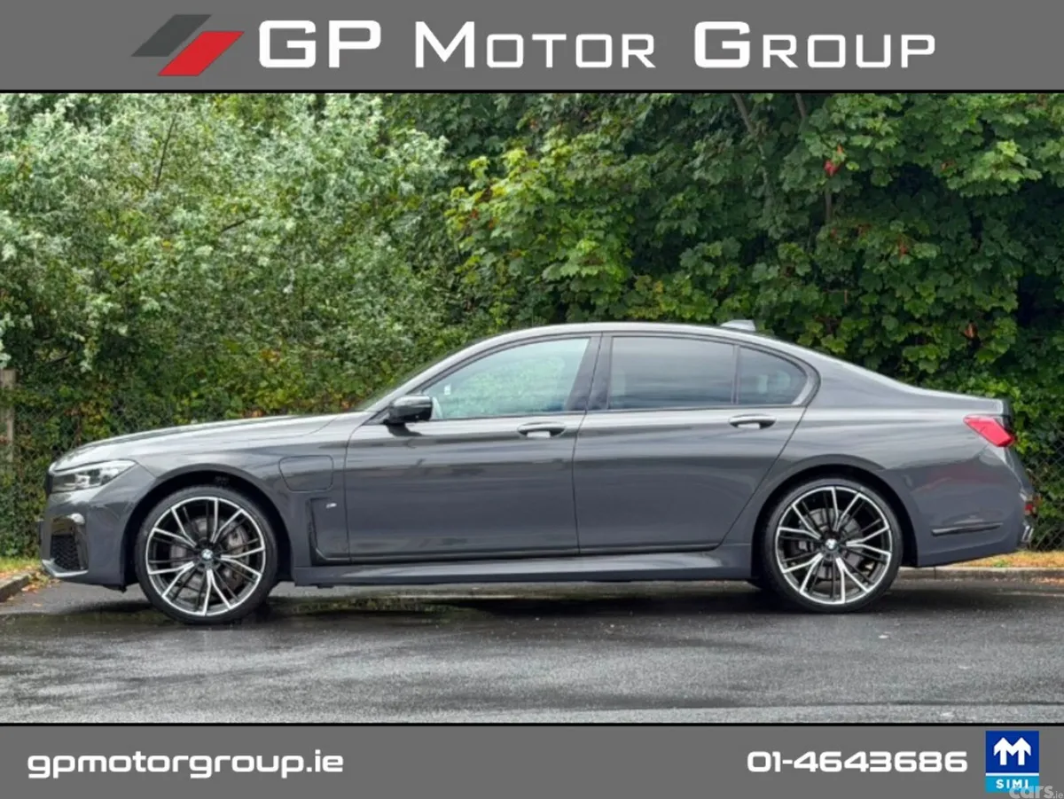 BMW 7-Series Saloon, Petrol Plug-in Hybrid, 2019, Grey