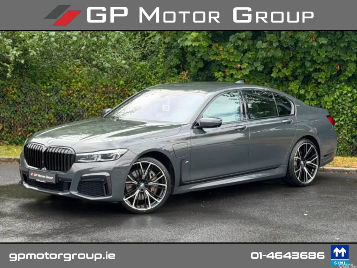BMW 7-Series Saloon, Petrol Plug-in Hybrid, 2019, Grey