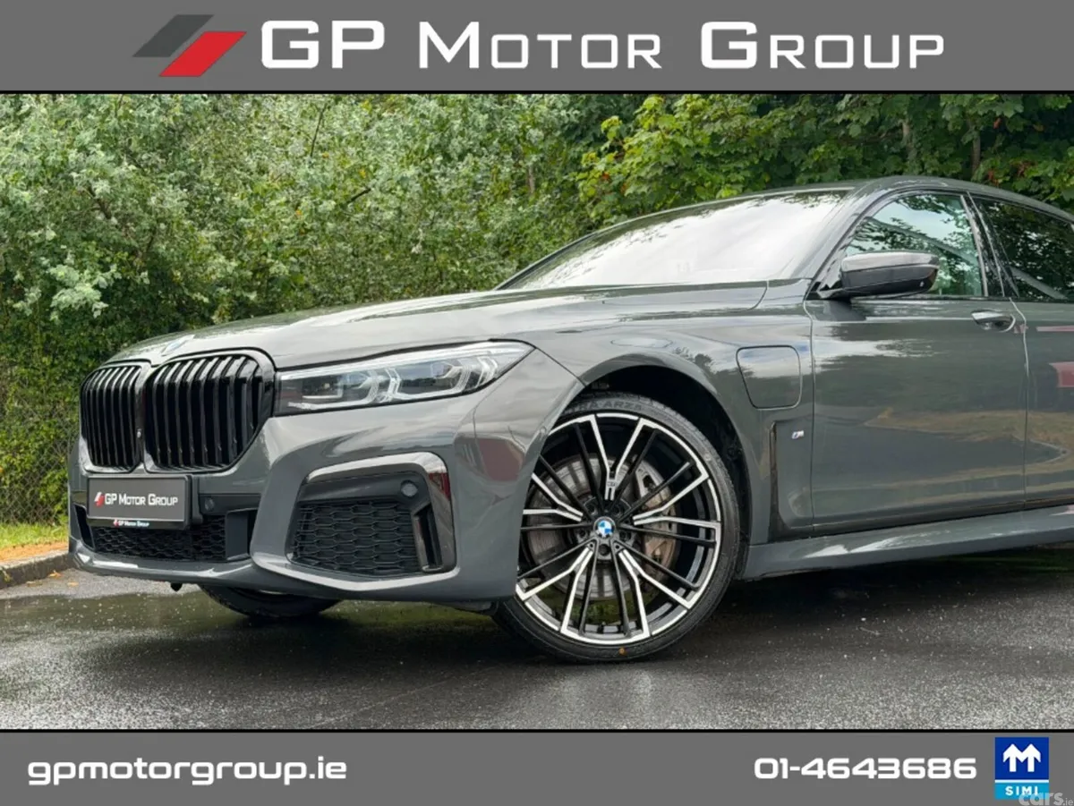 BMW 7-Series Saloon, Petrol Plug-in Hybrid, 2019, Grey