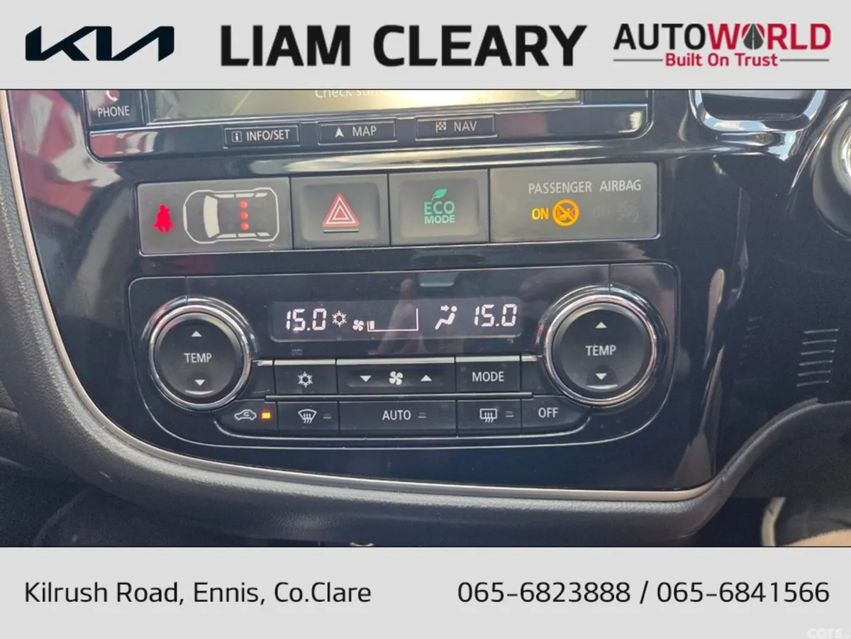 Mitsubishi Outlander Estate, Petrol Plug-in Hybrid, 2016, Black