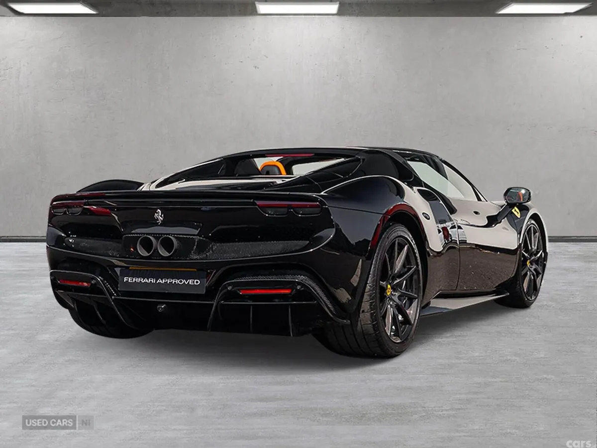 Ferrari 296 Coupe, Petrol Hybrid, 2025, Black