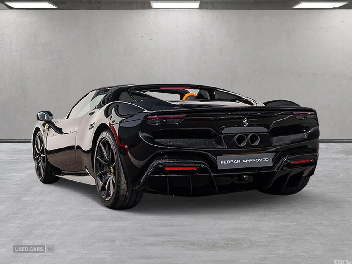 Ferrari 296 Coupe, Petrol Hybrid, 2025, Black