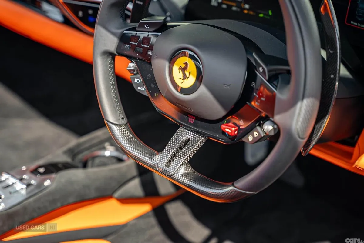 Ferrari 296 Coupe, Petrol Hybrid, 2025, Black