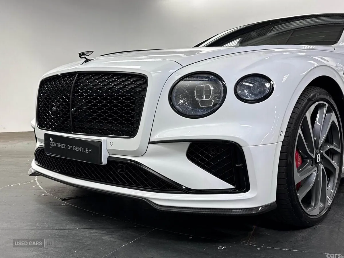 Bentley Flying Spur Saloon, Electric, 2025, White