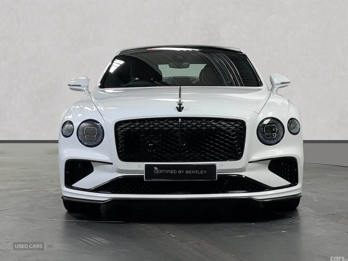 Bentley Flying Spur Saloon, Electric, 2025, White
