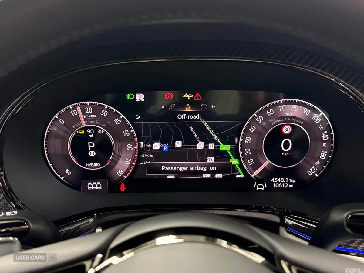 Bentley Flying Spur Saloon, Electric, 2025, White