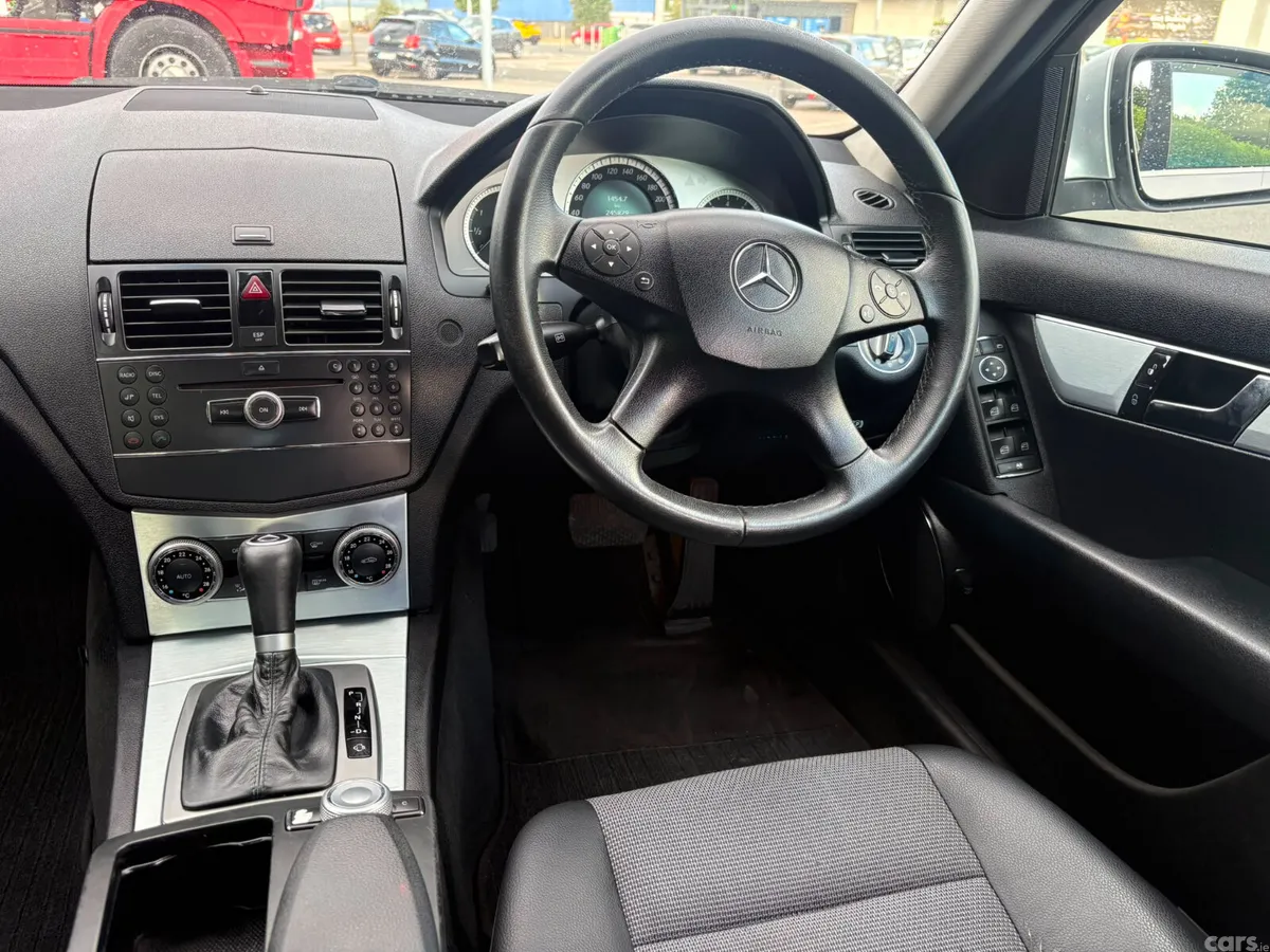 Mercedes-Benz C-Class Saloon, Petrol, 2009, Silver