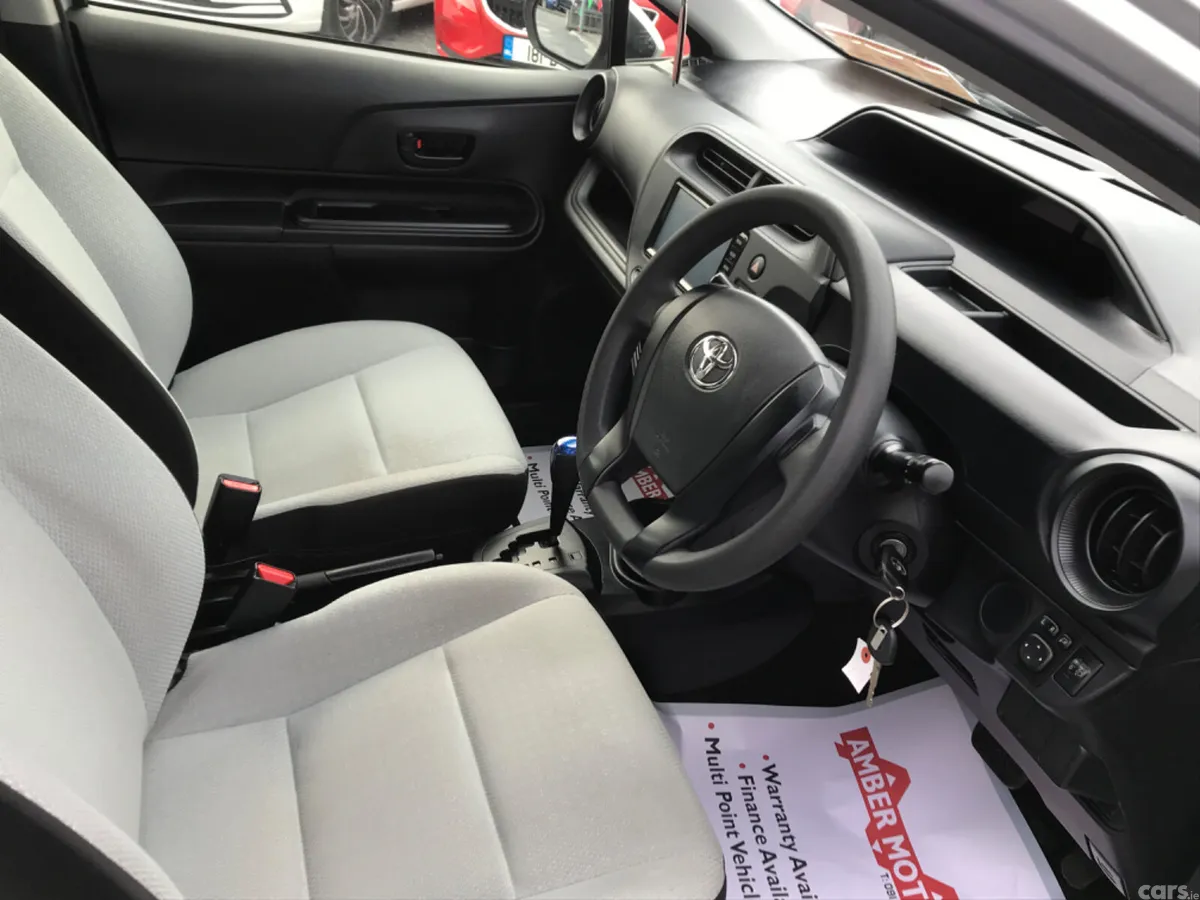 Toyota Aqua Hatchback, Petrol Hybrid, 2021, Silver