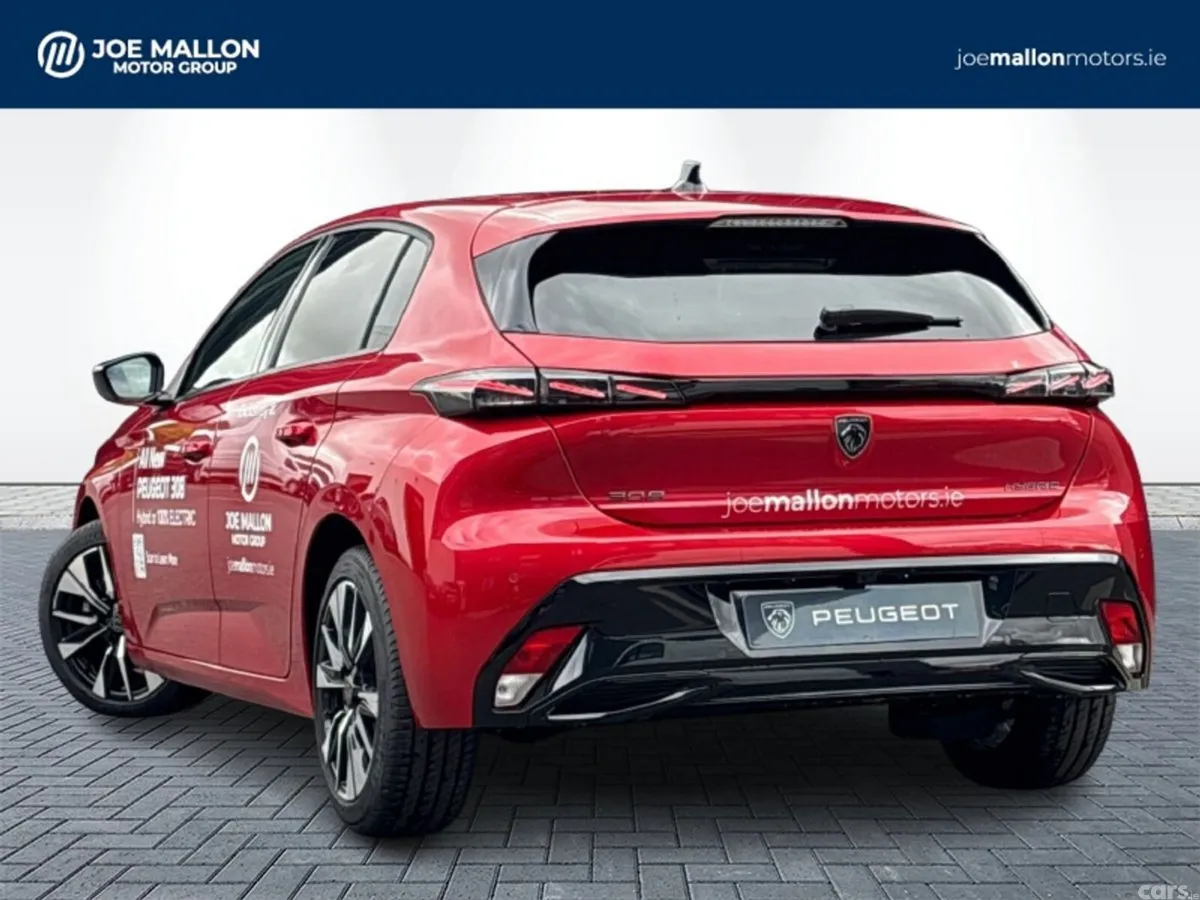 Peugeot 308 Hatchback, Petrol Hybrid, 2026, Red