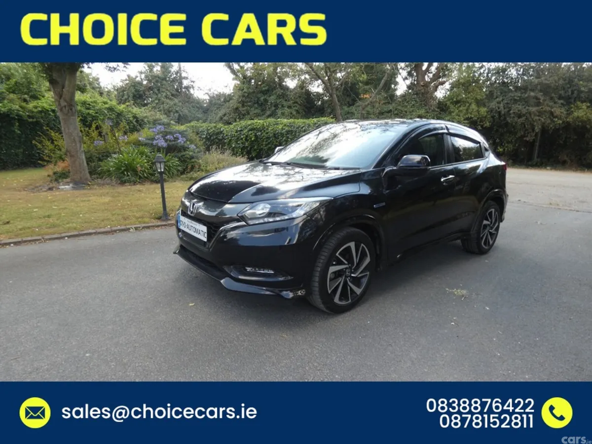 Honda Vezel Hatchback, Petrol Hybrid, 2017, Black