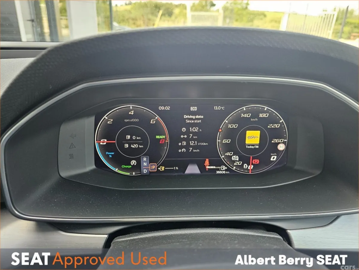 SEAT Leon Hatchback, Petrol Plug-in Hybrid, 2021, Black