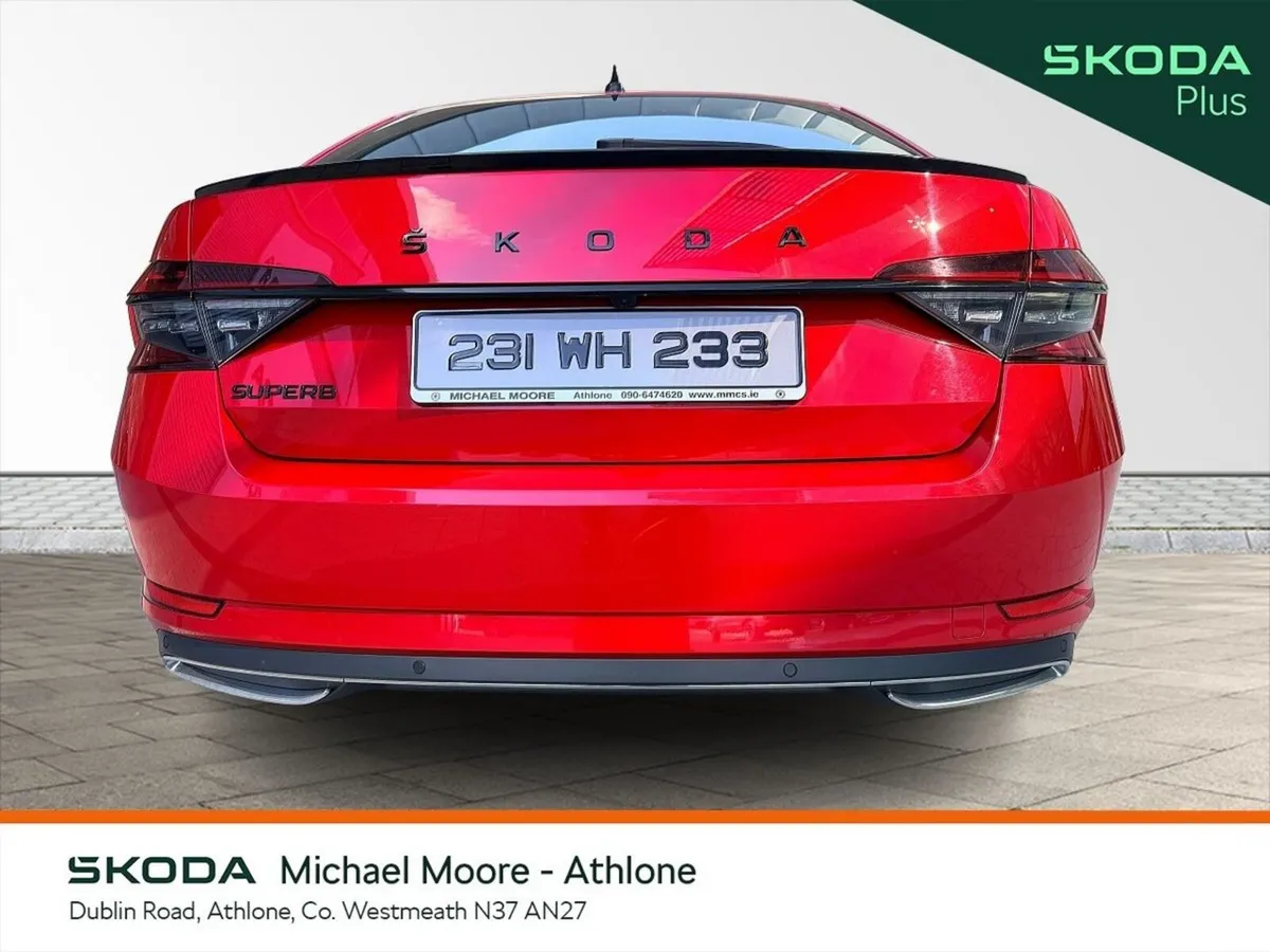 Skoda Superb Saloon, Diesel, 2023, Red