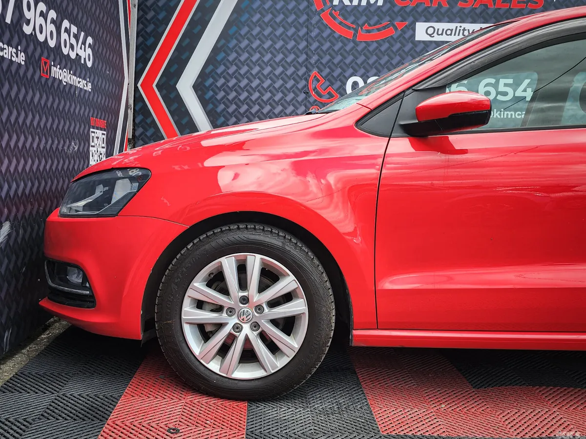 Volkswagen Polo Hatchback, Petrol, 2016, Red